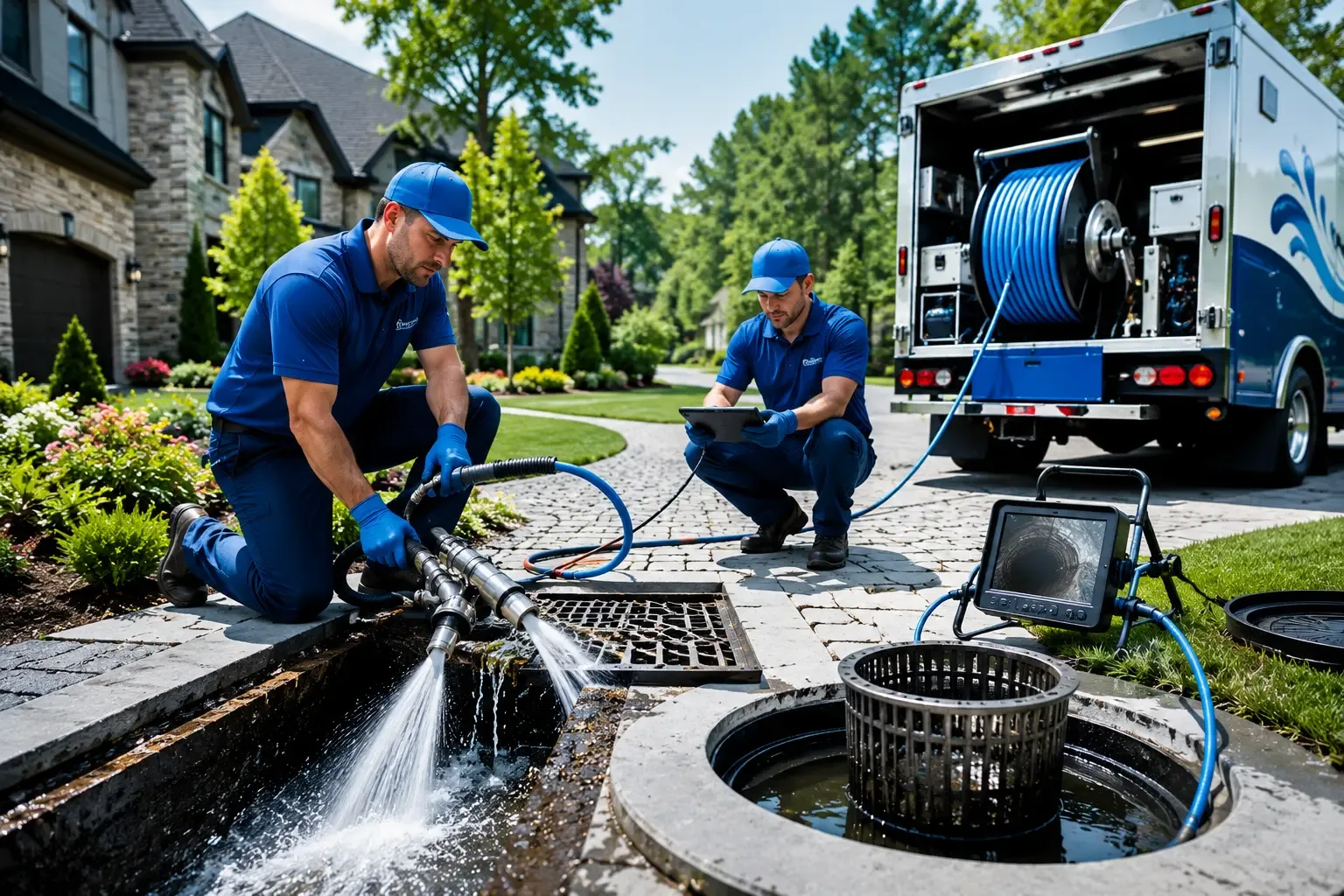 Local outdoor drain cleaning professionals in Cromwell, IN
