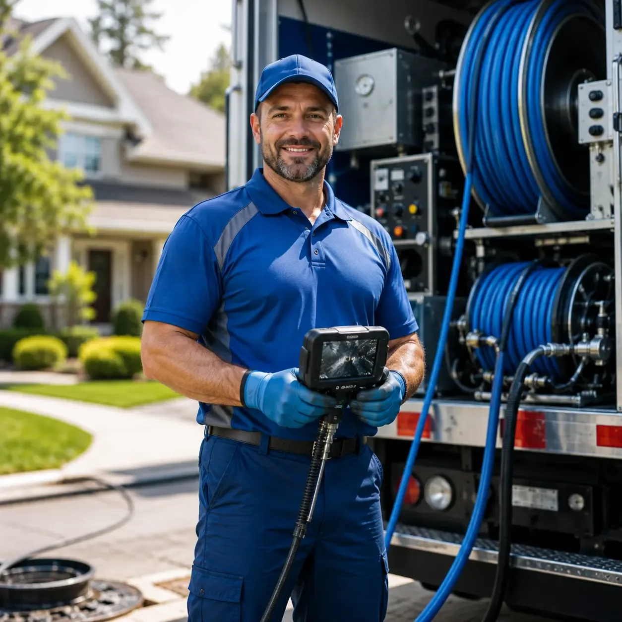 Local outdoor drain cleaning specialists in Cromwell, IN